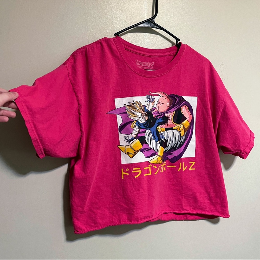 DragonBall Z Hot Pink Crop Top 1x/XL